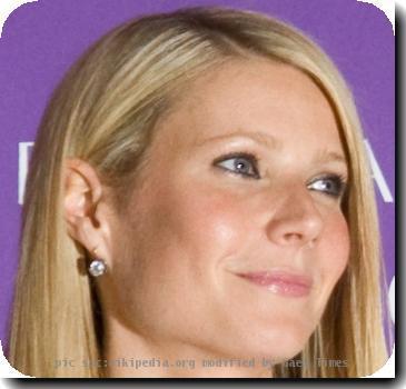 Actress Gwyneth Paltrow at the launch of Estee Lauder