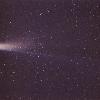 Comet P/Halley as taken March 8, 1986 by W. Liller, Easter Island, part of the International Halley Watch (IHW) Large Scale Phenomena Network.