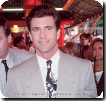 Photo of Mel Gibson at the premiere of