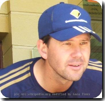 Ricky Ponting at a training session at the Adelaide Oval