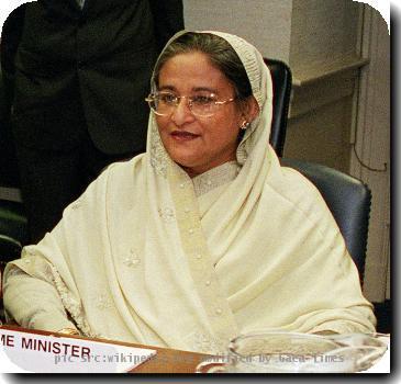 Bangladeshi Prime Minister Sheikh Hasina