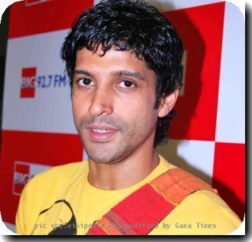 Indian actor Farhan Akhtar