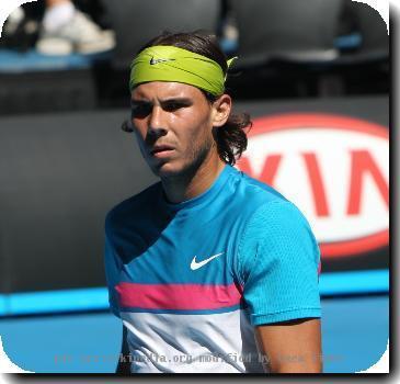 Rafael Nadal at 2009 Australian Open