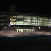 Photograph of Intrust Bank Arena, Wichita, KS at night.