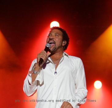 Lionel Richie in concert at the Chumash Casino Resort in Santa Ynez, California