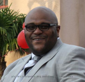 Season two winner of American Idol, Ruben Studdard.