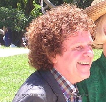 Leo Sayer at an Australia Day ceremony in Canberra.