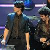 The Jonas Brothers perform at the “Kids Inaugural We Are the Future” concert at the Verizon Center in downtown Washington, D.C., Jan. 19, 2009.