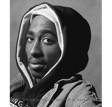 Promotional photograph of Tupac Shakur.