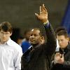 Turner Gill is introduced during a UB Men