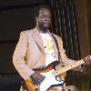 Wyclef Jean performing at the General Assembly Hall of the United Nations Headquarters in New York City, New York, United States for UNAIDS