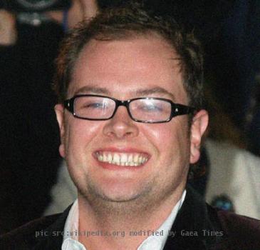 Alan Carr at The British Comedy Awards 2007