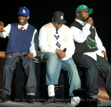 Boyz II Men at the Arena of Stars amphitheatre in Genting Highlands, Malaysia.