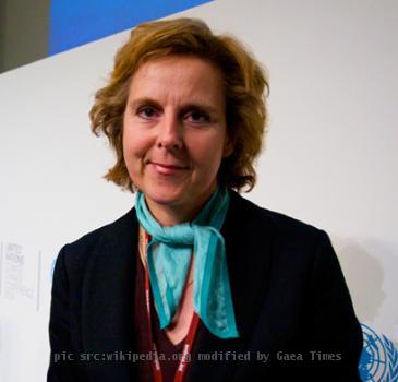 Connie Hedegaard, former Danish Minister for Climate and Energy and was the president of COP15.