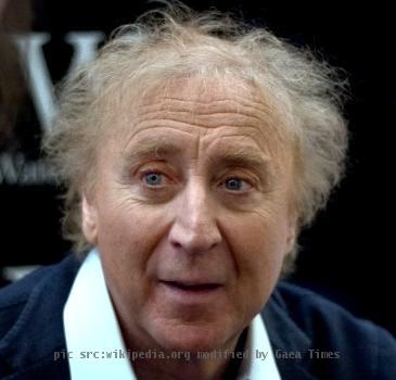 Gene Wilder at a book signing for