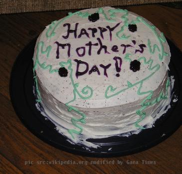 I decided to bake a cake for my mother-in-law for mother