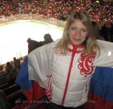 Tatiana Borodulina at the 2010 Vancouver Games