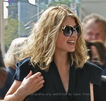 Rosamund Pike at the 2007 Toronto International Film Festival