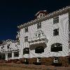 The main building of the Stanley Hotel in Estes Park, CO