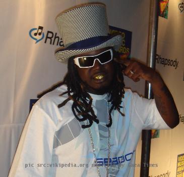 T-Pain at a VMA pre-party.
