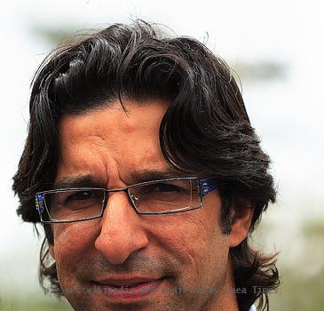 Wasim Akram, the former Pakistan cricket team captain, after retirement from test cricket in 2002 and ODI 2003.