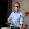 Alton Brown speaking at the Google Campus in Mountain View, CA.