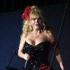 Charo performing in her third outfit at the 2004 Dutchess County Fair