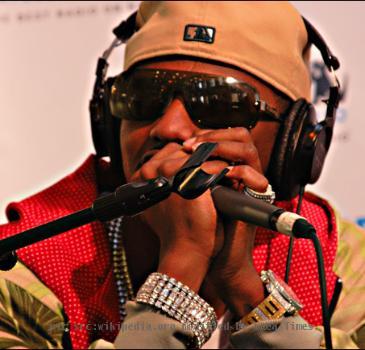 Def Jam recording artist Fabolous during the "Studio 40 Backstage Pass" performance & album listening party at Sirius Satellite Radio.