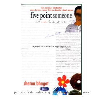 Cover of Five Point Someone-What not to do at IIT