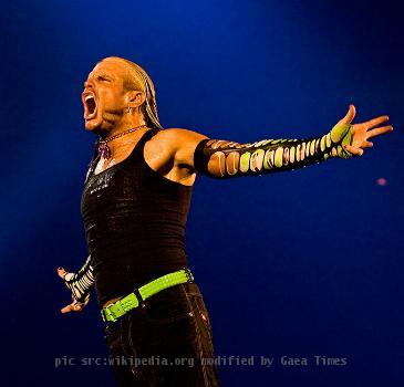 Jeff Hardy at a SmackDown taping in November 2008