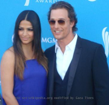 Camila Alves & Matthew McConaughey