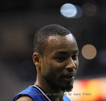 Rashard Lewis at the Washington Wizards v/s Orlando Magic game on 11/27/08