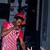 Shwayze performing in concert
