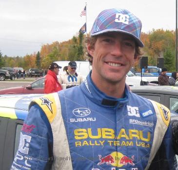 Travis Pastrana during pubic appearance at the 2009 Lake Superior Performance Rally