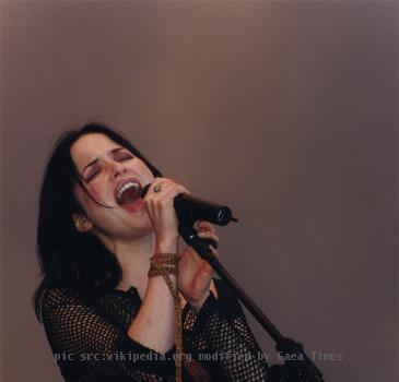 Andrea Corr at Glastonbury Festival