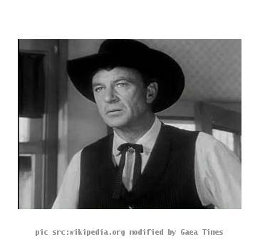 Cropped screenshot of Gary Cooper from the trailer for the film