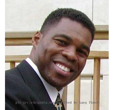 Cropped photo of Herschel Walker at PE4LIFE Day 2004, sponsored by Congressman John E. Peterson