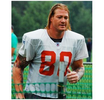 Jeremy Shockey during a 2007 training camp