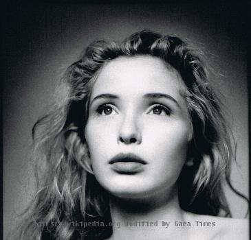 The French actress and filmmaker Julie Delpy