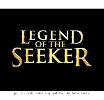 Screenshot of the intertitle of Legend of the Seeker