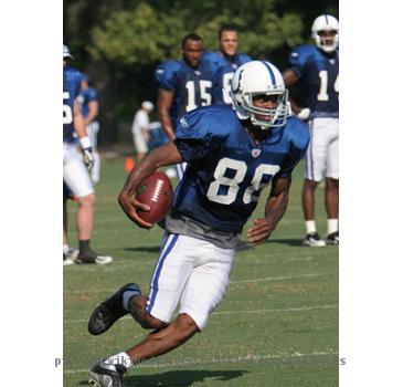 I took this picture of Marvin Harrison during the 2007 Colts training camp at Rose Hulman Institute of Technology in Terre Haute, IN