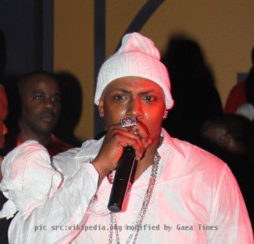 Rapper Mystikal performing live in Baton Rouge, Louisiana