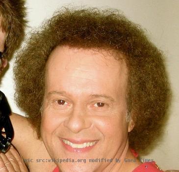 Richard Simmons. Cropped from a photo by Del Far on Flickr, colours slightly corrected.