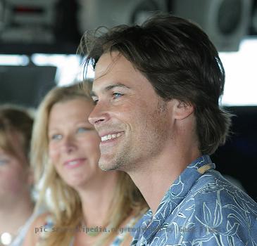 Rob Lowe and wife Sheryl Berkoff