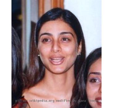 Tabu at the audio release of Filhaal, 2001