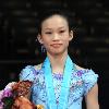 Christina Gao(bronze) at the 2009-2010 Junior Grand Prix Final.