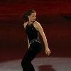 Emily Hughes sets up for a double axel during her exhibition program at the 2006 Skate America.