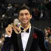 Evan Lysacek (USA) during the men