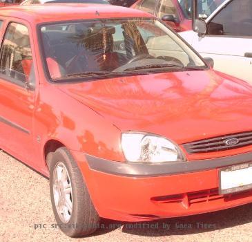 2001-present Ford Ikon photographed in Mazatlan, Sinaloa, Mexico. CategoryFord vehicles