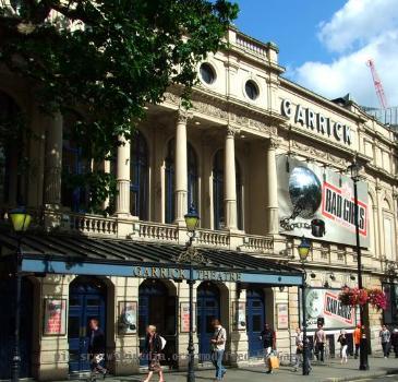 A photo of The Garrick Theatre, London taken by myself.